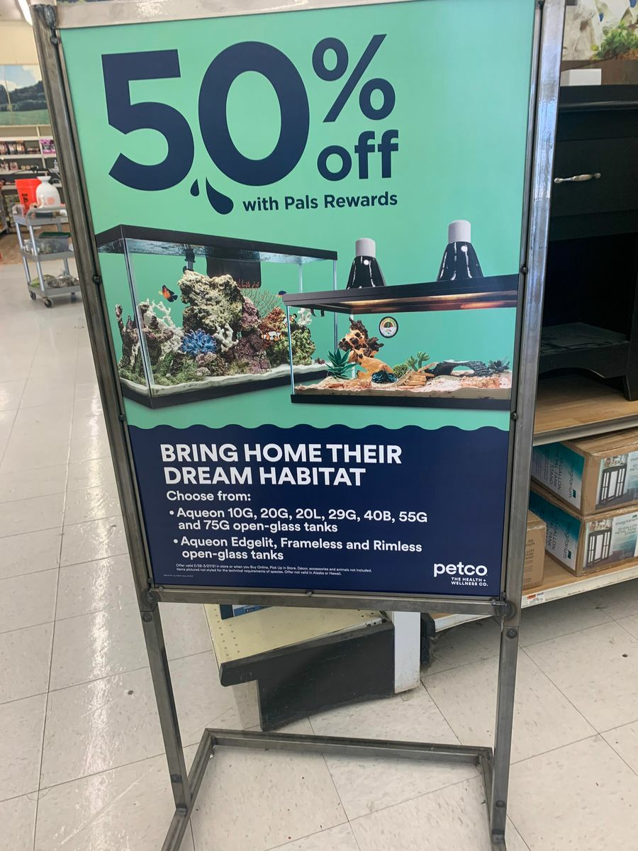 Petco 50% Off Sale (formerly Dollar Per Gallon Sale) - Regional  Conventions, Clubs and Stores 